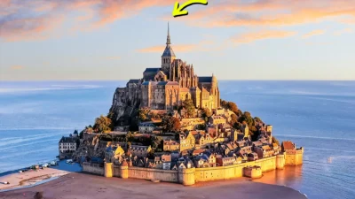 Морской замок в честь ангела-воина, победившего сатану на небесах