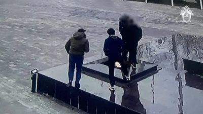 Приезжие осквернили Вечный огонь в Невинномысске (видео)