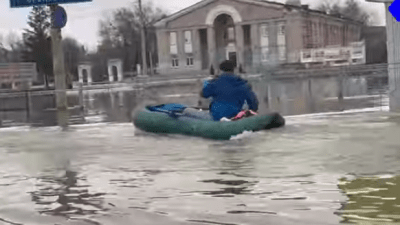 Ещё одна река в Орске вышла из берегов