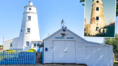 Старый маяк превращён в роскошный дом отдыха