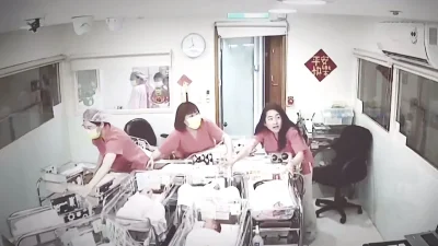 При разрушительном тайваньском землетрясении медсёстры спасали не себя, а новорождённых