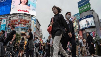 В Японии наблюдается значительный рост числа богатых китайских иммигрантов