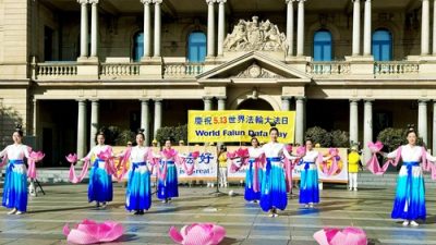 Австралия. Празднование Дня Фалунь Дафа в Сиднее