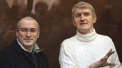 Генпрокуратура РФ намерена взыскать с Ходорковского и Лебедева 1,4 млрд рублей