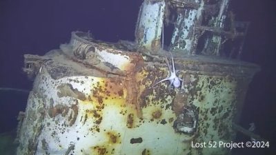 Легендарная подлодка США времён Второй мировой войны найдена у побережья Японии (видео)