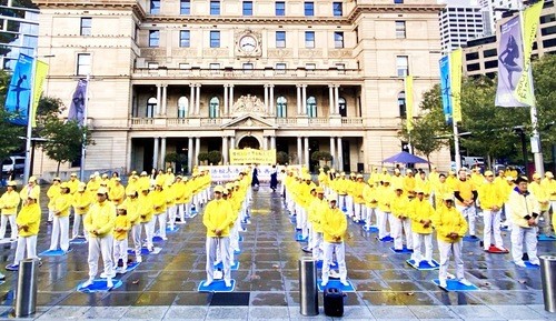 Австралия. Празднование Дня Фалунь Дафа в Сиднее