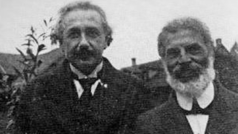 Альберт Эйнштейн и Мишель Бассо. (einem_s1) | Epoch Times Россия