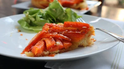 Морковный тарт татен — вдохновляющий вариант французского десерта