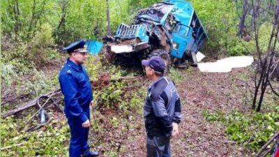 Не менее 35 вахтовиков пострадали при ДТП в Забайкалье (видео)