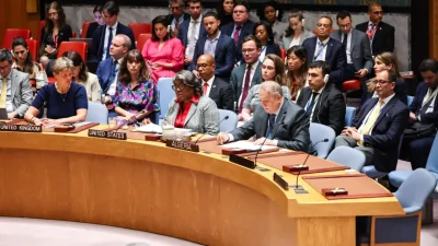 Совет Безопасности ООН принял резолюцию о прекращении огня в Газе