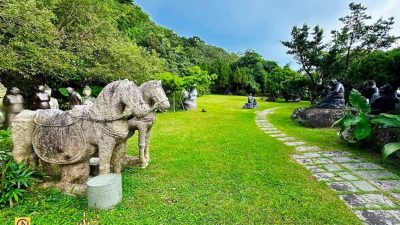 Парк скульптур тайваньского художника Ван Сю-Ци