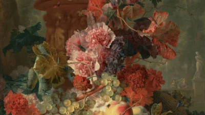 «Цветы» Яна ван Хёйсума в Центре Гетти