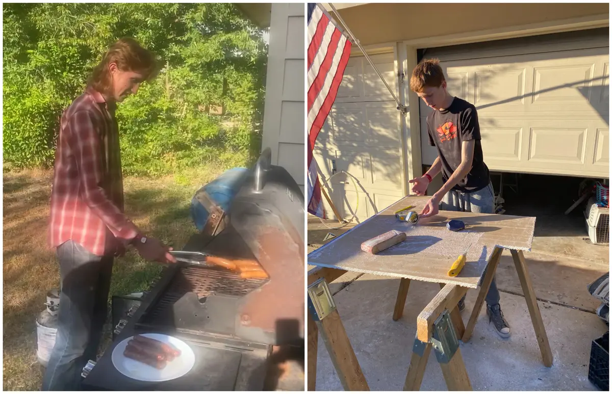 Мама не даёт сыновьям телефоны, пока они не выполнят 5 заданий