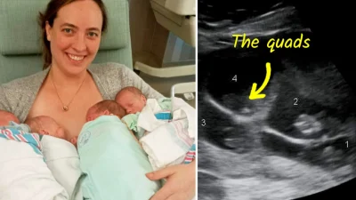 После потери четверых детей женщина родила четверняшек. От судьбы не уйдёшь!