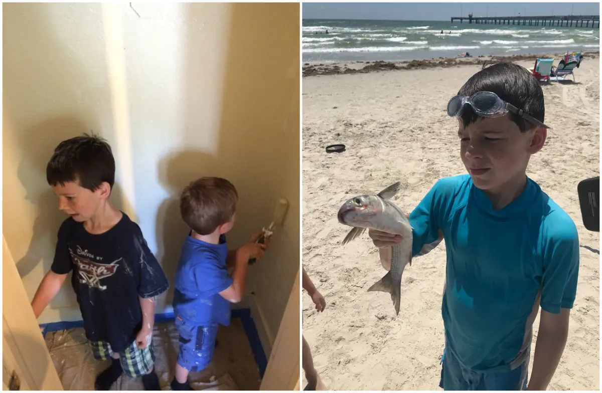 Мама не даёт сыновьям телефоны, пока они не выполнят 5 заданий