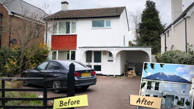 Дизайнер превращает невзрачный дом 1970-х годов в элегантный особняк