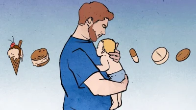 Как пищевые привычки отца влияют на здоровье его детей и внуков