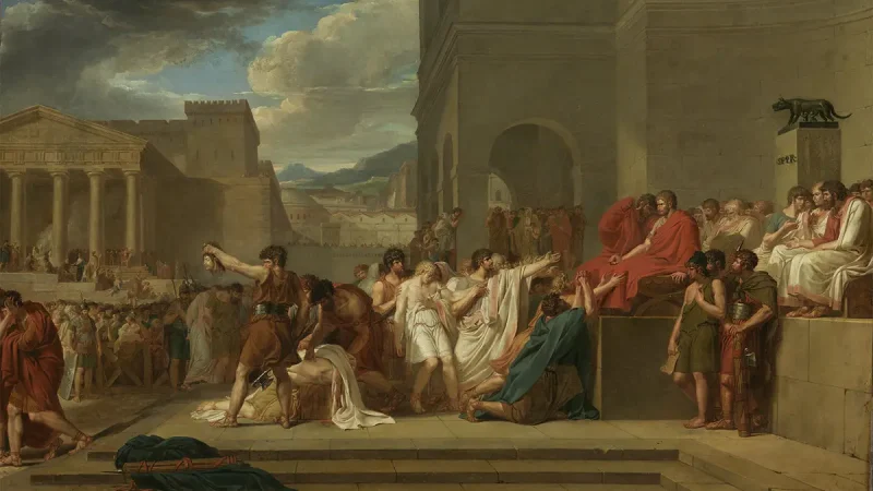 «Брут, осуждающий своих сыновей на смерть», около 1788 года, Гийом Летьер. Масло на холсте. Институт искусств Кларка, Массачусетс. (The Clark) | Epoch Times Россия