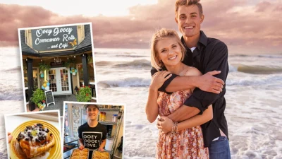 После серии снов супруги переезжают в новый город и открывают свой бизнес