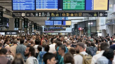 Массовая атака на железные дороги Франции перед открытием Олимпиады