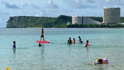 Очаровательный залив Тумон на Гуаме