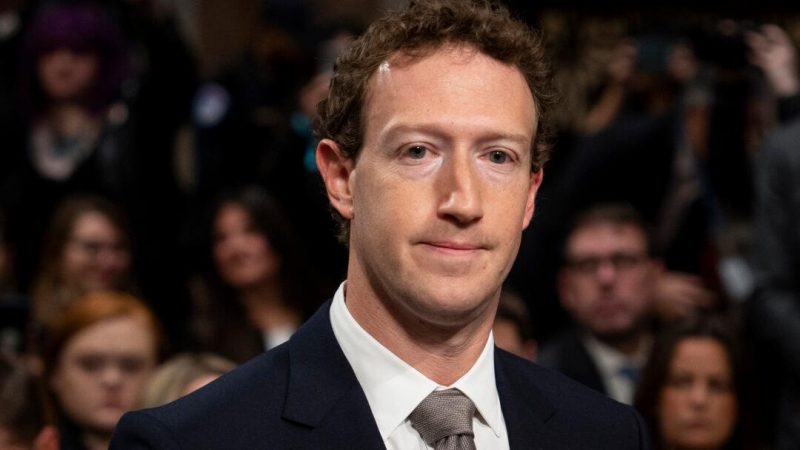 Марк Цукерберг прибывает для дачи показаний перед Судебным комитетом Сената в Вашингтоне 31 января 2024 года. (Madalina Vasiliu/The Epoch Times) | Epoch Times Россия