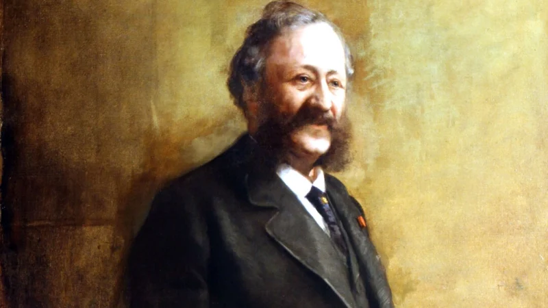 Доктор Томас В. Эванс, который помог императрице Евгении бежать из Франции в 1870 году. Фрагмент портрета Томаса В. Эванса, 1892 год, работы Анри Жерве. (Public Domain | Epoch Times Россия