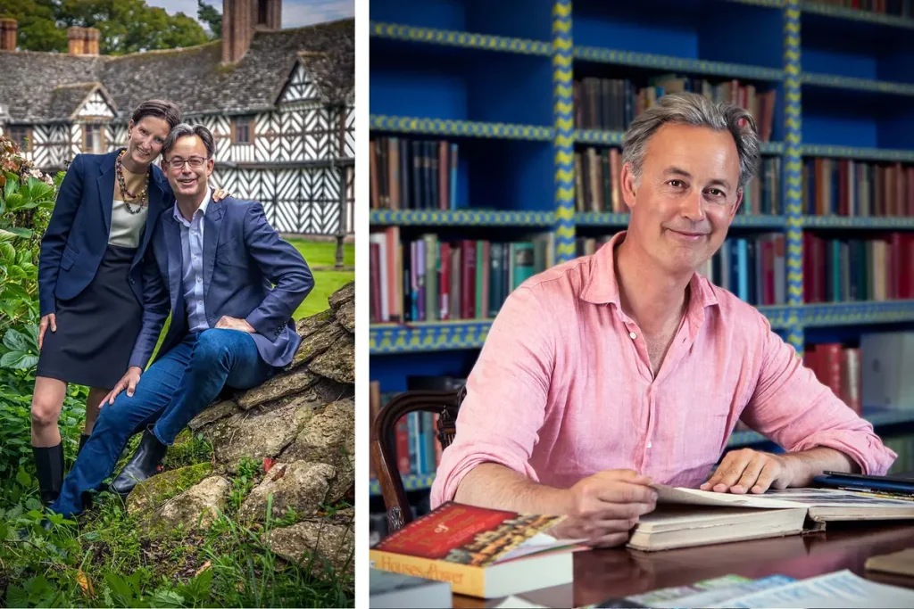 Нейсоны в поместье Питчфорд. (Courtesy of Mellanby FRSA) Супруги купили заброшенный 500-летний дом — и вот какой он стал после грандиозного ремонта