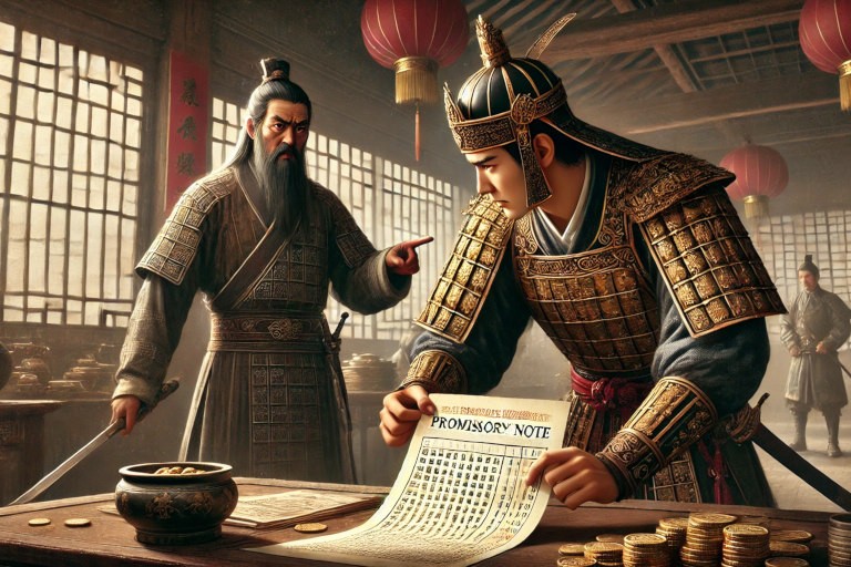 Судьбоносные благословения: судьба Юйчи Гуна, предсказанная долговой распиской