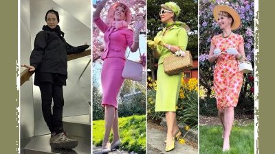 На улицы города Виктория каждый вторник выходит сама Мисс Элегантность