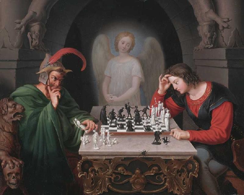 Картина для размышления — игра жизни и смерти