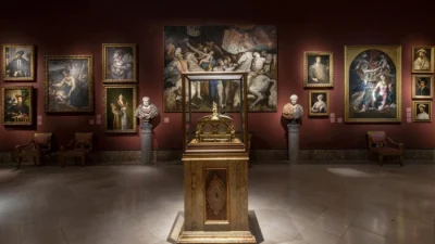 Посещение Неаполя в Лувре