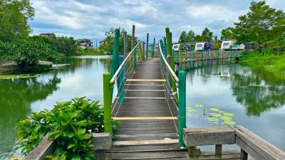 Исследуя умиротворяющую красоту Лейгун Пыл в Илани, Тайвань