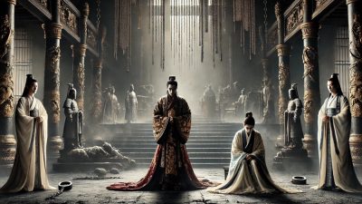 Падение двух коррумпированных чиновников Цай Цзина и Янь Суна