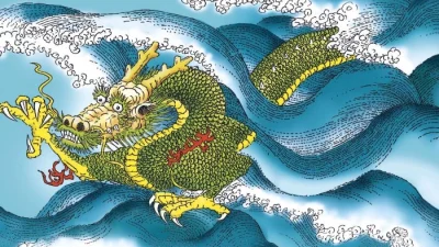 Археологи нашли миниатюрного нефритового дракона