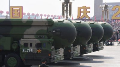 Пентагон: К 2030 году у Китая будет 1000 ядерных боеголовок