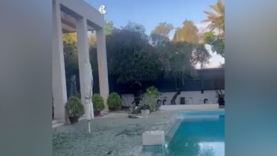 Беспилотник «Хезболлы» попал в окно спальни резиденции Нетаньяху