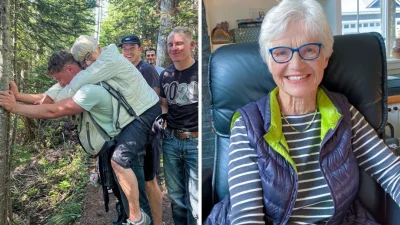 «Мои ангелы»: 2 парня вытащили из ямы старушку с переломом и несли вниз по крутой тропе 2,5 км