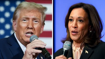 Америка встревожена: Трамп опережает Харрис на 0,5%