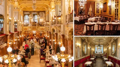Взгляните на 10 великолепных старых кафе в разных городах мира