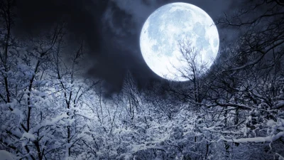 Два новолуния в декабре: «Холодная луна» и «Чёрная луна» украсят ночное небо