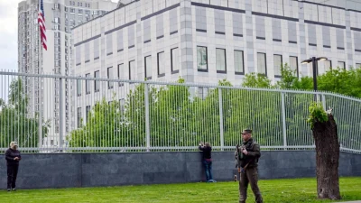 Посольство США в Киеве закрылось в ожидании «серьёзной воздушной атаки»