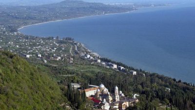 Абхазия погрузилась в темноту