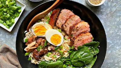 Лекарство от упадка сил после праздников: бодрящая миска рамэна