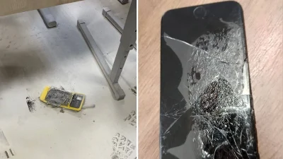 В двух российских школах у детей загорелись телефоны