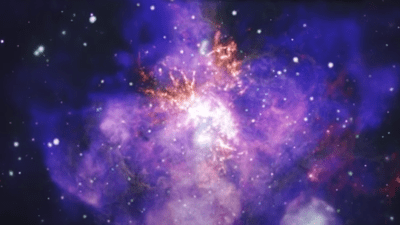 NASA поздравило всех влюблённых букетом из цветущих звёзд (видео)