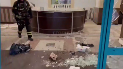 В холле элитного московского ЖК «Алые Паруса» прогремел взрыв