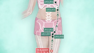Акупунктура Хуань Тяо помогает тазобедренным суставам оставаться сильными