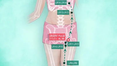 Акупунктура Хуань Тяо помогает тазобедренным суставам оставаться сильными