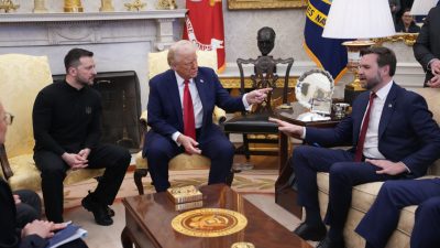 Вэнс увёз свою семью после разборок с Зеленским в Овальном кабинете